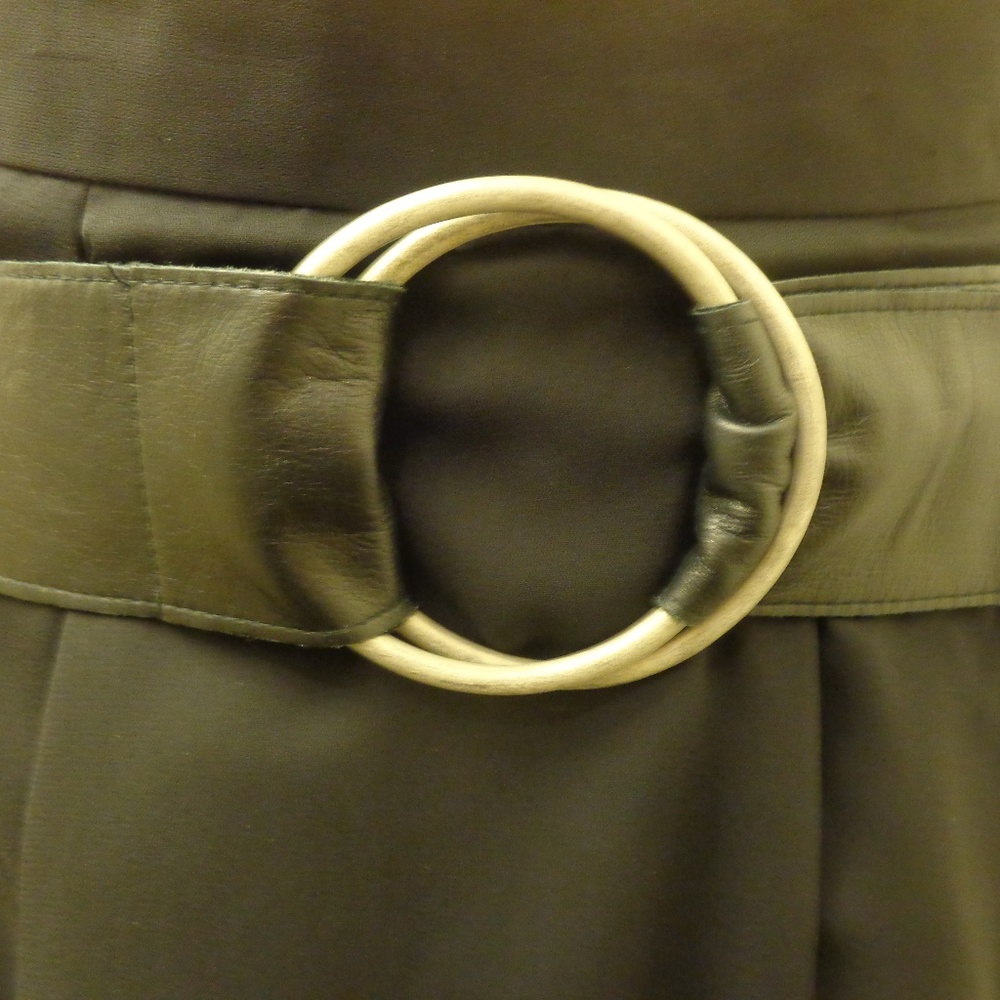 Black Leather Belt